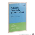 Winograd, Shmuel. - Arithmetic Complexity of Computations.