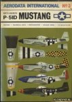 Holmes, Harry - Aerodata International No 3. North American P.51D Mustang. History, technical data, photographs, colour views, 1/72 scale plans