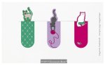  - Magnetische boekenlegger Katten â€“ set van 3 met kattenillustraties