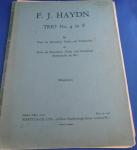 Haydn, F.J. - Trio no. 4 in F for flute (or recorder), Violin and Violoncello