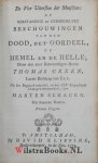 Green, Thomas - De Vier Uitersten der Menschen, of Verstandige en Gemoedelyke Beschouwingen van den Dood, het Oordeel, de Hemel en de Helle. Uit het Engelsch vertaeld, en met XXV Toepasselyke Gezangen vermeerdert, door Marten Schagen. Met Koperen Plaeten. Nie...