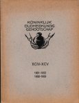 Koninklijk Oudheidkundig genootschap - Jaarverslagen 1951-1953