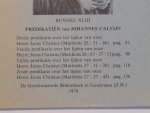 Calvijn Johannes - Stemmen uit Geneve. bundel 43 - 1978 ( zie voor onderwerpen foto)