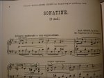 Reger; Max (1873 - 1916) - Zwei Sonatinen, fur Klavier zu zwei handen; opus 89