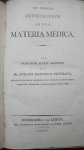 Dierbach, dr. Johann Heinrich - Die neuesten Entdeckungen in der Materia Medica