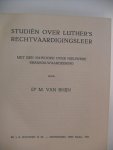 Rhijn Dr.M. van - Studien over Luther's rechtvaardigingsleer