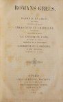 Amyot   Denne-Baron, M.   Alban, F. - Romans Grecs