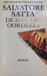 Salvatore Satta - De dag des oordeels Salvatore Satta - De dag des oordeels