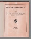 Genealogisch-heraldiek Genootschap De Nederlandsche Leeuw - 1952 - Maandblad van het Genealogisch-heraldiek Genootschap De Nederlandsche Leeuw