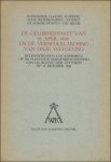 N/a. - gelijkheidswet van 18 april 1898 en de vernederlandsing van onze wetgeving.