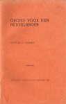 Jaarsma, S. - Grond voor den Nederlander / [teekeningen van Ger. P. Adolfs. - Tweede druk