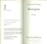 Ploeg Durk van der  Feanwalden - Bertegrun  Novelle  Gurbe-rige numer 104