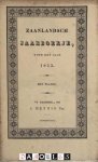 - Zaanlandsch Jaarboekje, voor het jaar 1843. Met platen, Derde jaar - Zaanlandsch Jaarboekje, voor het jaar 1843. Met platen, Derde jaar