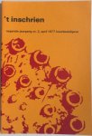 Meijer J J H e.a. - 't Inschrien 9e jaargang 1977 nr 1 t/m 4 kwartaaluitgave