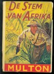 Multon, Edward - De stem van Afrika