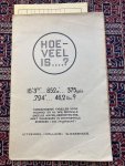 Samengesteld. - HOEVEEL IS...? Tijdbesparende tabellen voor technici en al wie dikwijls Engelse maten, gewichten enz. moet omrekenen in continentale eenheden (ook omgekeerd)
