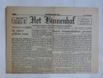 Oorlogskrant - Het Binnenhof, katholiek dagblad voor 's-Gravenhage