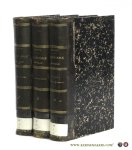 Cantù, César / Anicet Digard / Edmond Martin. - La réforme en Italie. Les précurseurs - Le concile de trente - Les suites du concile de trente. Discours historiques. [ first 3 volumes (of 5) ].