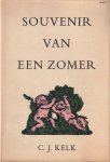 Kelk, C.J. - Souvenir van een zomer Kelk, C.J. - Souvenir van een zomer
