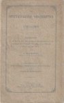 Hartog, J. - De spectatoriale geschriften vcan 1741-1800. Bijdrage tot de kennis van het huiselijk, maatschappelijk en kerkelijk leven onder ons volk, in de tweede helft der 18de eeuw