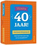 n/a - Verjaardagsquiz hoera 40 jaar!