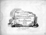 Mozart, W.A.: - [K 478] Saemmtliche Werke für das Clavier, mit und ohne Begleitung, von W. A. Mozart. 27tes Heft. Quartett für Pianoforte, Violine, Viola und Violoncell. Siebenundzwanzigstes Heft