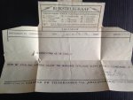  - Telegram 1933, Internationaal Antiquariaat Hertzberger, nr 10