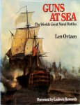 Len Ortzen 26053 - Guns at sea The world's great naval battles