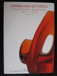 Fischer, Fr. - Sammlung Dittrich, Tschechische Glaskunst 1945-2000, Teil 2