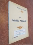 REAU, LOUIS. - Les Primitifs Allemands. Étude critique. Illustrée de vingt-quatre reproductions hors texte.