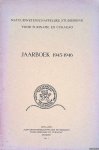 Diverse auteurs - Natuurwetenschappelijke Studiekring voor Suriname en Curaçao: Jaarboek 1945-1946