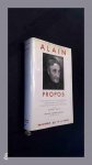 Alain - Propos