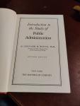 Leonard D. White - Introduction to the study of public administration