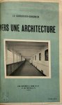 Le Corbusier-saugnier - Vers une Architecture