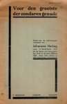 Hartog, Johannes - Hartog, Johannes-Voor den grootste der zondaren genade
