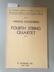 Schönberg, Arnold: - Fourth String Quartet op. 37 : Study Score :