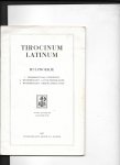 redactie - Tirocinum Latinum
