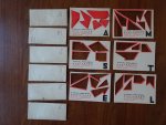 N.n.. - Amstel-Brouwerij Amsterdam. Zes-delige letterpuzzel.