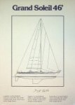 Cantieri del Pardo - Original Brochure Grand Soleil 46 specifications and options