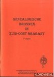 Diverse auteurs - Genealogische bronnen in Zuid-Oost Brabant