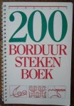 BOMMEL, HELMA VAN (E.A.), - (Borduren). Libelles 200 borduurstekenboek.
