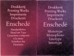 Various - Enschedé: Letterproef van de Drukkerij / Enschedé: Printer's Specimen of Types / Enschedé: Épreuve de caractères de l'Imprimerie / Enschedé: Schriftprobe von der Druckerei (2 volumes)