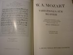 Mozart; Wolfgang Amadeus(1756–1791) - Variationen für Klavier Urtext (Urtextausgabe) (Urtext)  voor Piano; Redactie: Zimmermann E. / Lampe W. Fingersatz