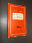SABBE, MAURITS, - `t Pastorken van Schaerdycke.