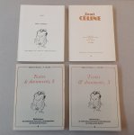 Celine - Textes & documents 1-3 & Tout Celine - 4 volumes