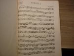 Bach; J. S. (1685-1750) - Flute Sonatas 1 Three Sonatas for Flute and Harpsichord (Piano)  //   Drei Sonaten BWV 1033-1035 fur Flote und Klavier