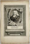 Jacob Houbraken (1698-1780), after Hieronymus van der Mij (1687-1761) - Antique portrait print I Theologian Taco Hajo van den Honert, published ca. 1736/55, 1 p.