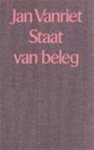 Jan Vanriet - Staat van beleg een voorspel