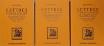 Diderot, Denis - Lettres a Sophie Volland. 3 Tomes: Texte, en grande partie inédit, publ. pour la première fois d après les mss originaux, avec une introd., des variantes et des notes par André Babelon