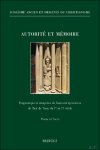 Pierre de Salis - Autorit  et m moire. Pragmatique et r ception de l'autorit   pistolaire de Paul de Tarse du Ier au IIe si cle